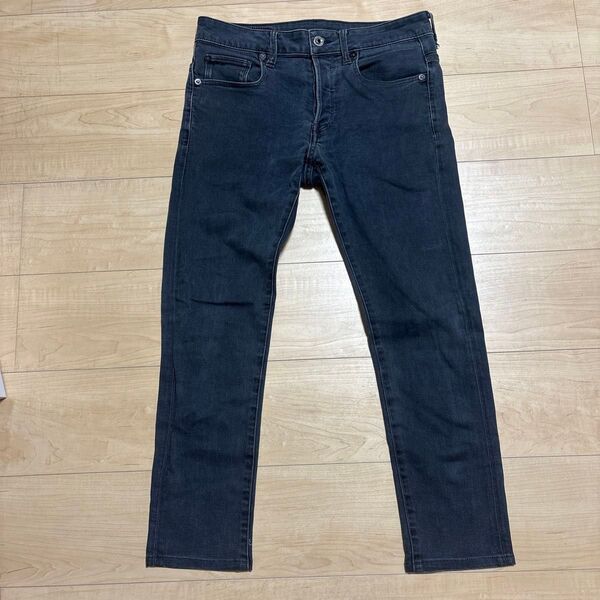 G-STAR RAW 3301 SLIM サイズ30 ジースターロウ デニム スリム メンズ 黒 ジーンズ ジーパン デニムパンツ