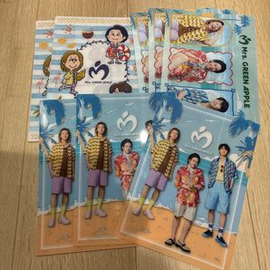 ミセスグリーンアップル ビジュアルシート 3種類8枚セット