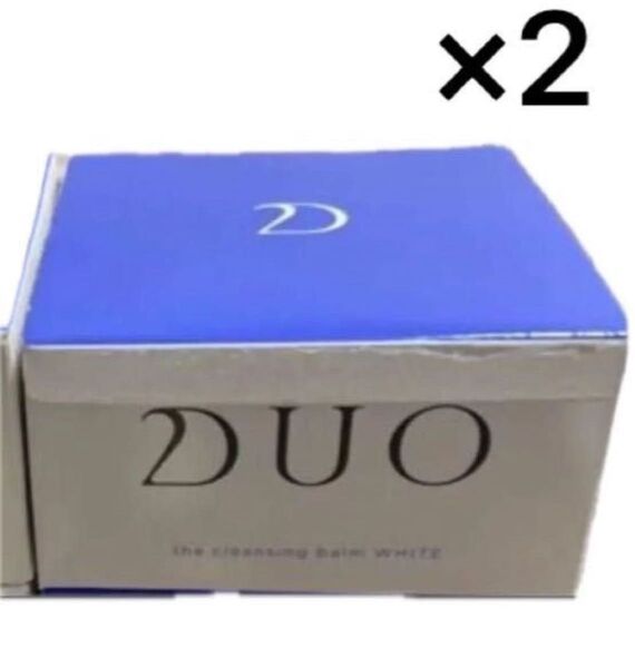 新品 DUO クレンジングバーム ホワイト 90g デュオ 青 クレンジング