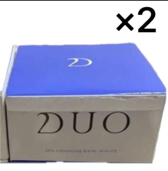 新品 DUO クレンジングバーム ホワイト 90g デュオ 青 クレンジング