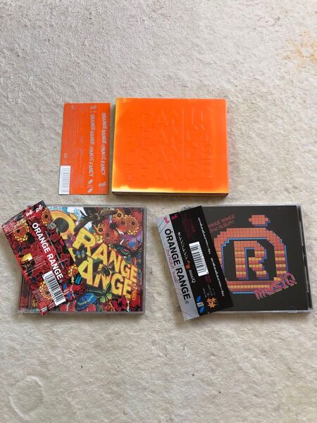 CDアルバム オレンジレンジ 「musiQ」 「ORANGE RANGE」 「PANIC FANCY」 3枚セット