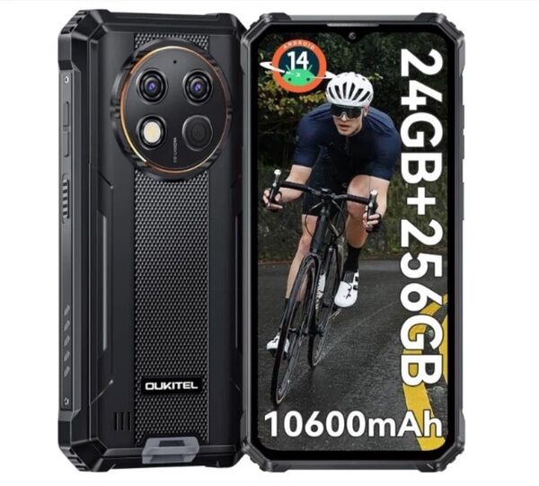 Oukitel G1 丈夫スマートフォン 24GB/256GB ブラック 未使用