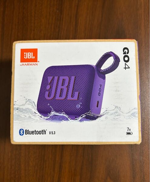 JBL GO4 ポータブルBluetoothスピーカー パープル 未使用