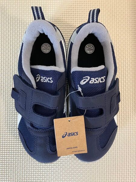 新品未使用★asicsアシックス★キッズスニーカー20.0cm アイダホ 紺ネイビー