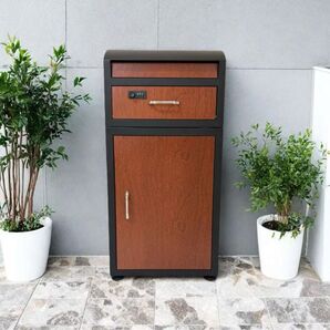 宅配ボックス ポスト 一体型 大容量 大型 戸建て 防水 北欧 オシャレ
