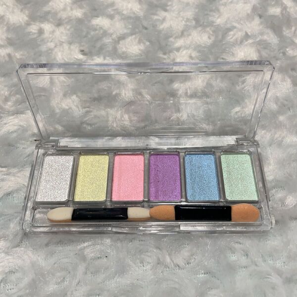 ミラーパウダー ミラーネイルパウダー ネイルアート 6色パレット マニキュアに適している ジェルネイル ミラーパウダー