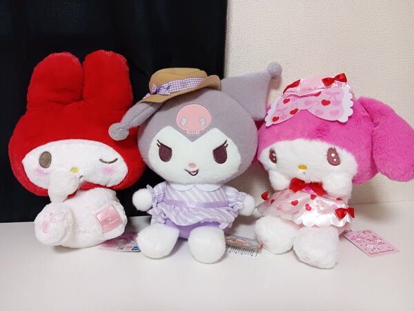 サンリオキャラクターズ☆マイメロ+クロミ☆3個まとめて