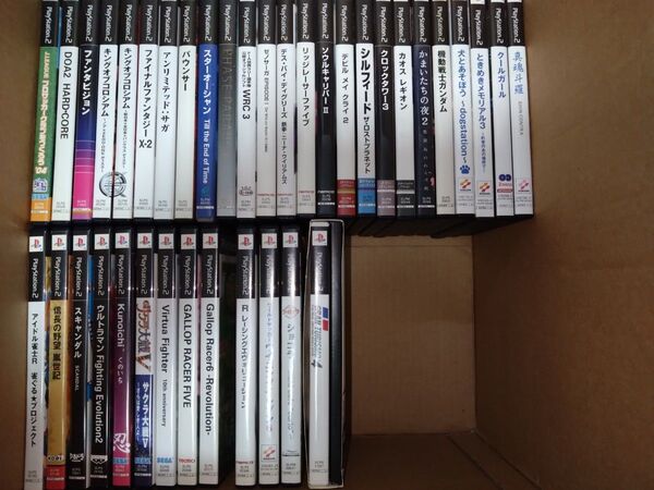 PS2ソフト 38本セットで!おまけジャンク扱い27本
