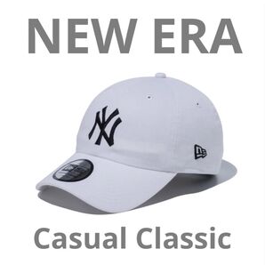 NEW ERA ニューエラ キャップ カジュアルクラシック ニューヨーク ヤンキース 白 ホワイト 13562009