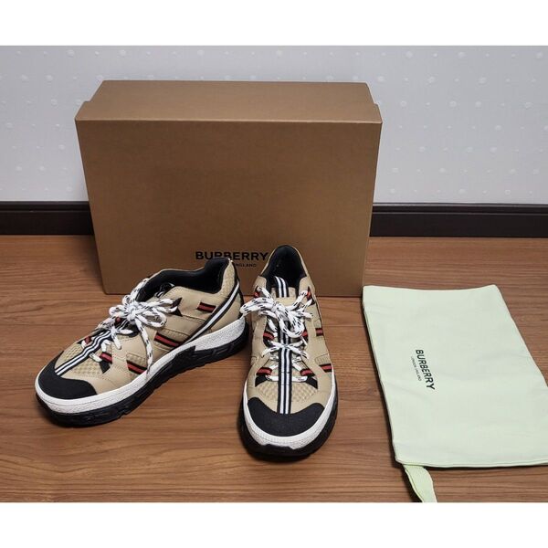 池田エライザさん着用 Burberry バーバリー Arthur スニーカー アーサー チェック 厚底 靴 ユニセックス 39