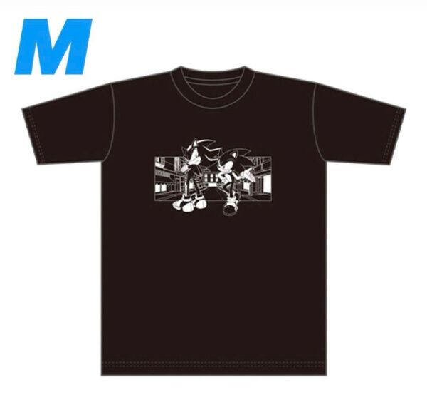 ソニックザヘッジホッグ かべがみカバーストーリー Tシャツ ソニック&シャドウ
