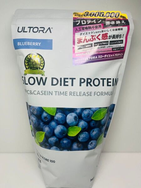 ULTORA ウルトラ スロー ダイエット プロテイン ブルーベリー 1kg 1000g