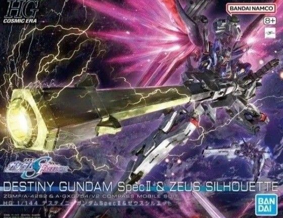 HG 1/144 デスティニーガンダムSpecII&ゼウスシルエット