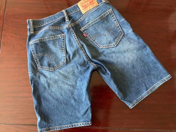 リーバイス デニム ハーフパンツ デニムパンツ ジーンズ ジーパン 古着 W30