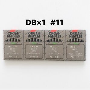 【DB×1】11番 4パック 40本 ミシン針 オルガン 工業用 職業用 ニット