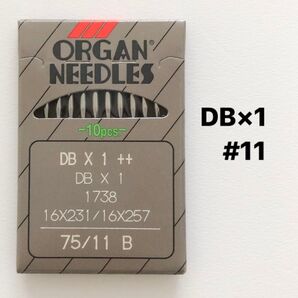 【DB×1】11番 1パック 10本 ミシン針 オルガン 工業用 職業用 ニット