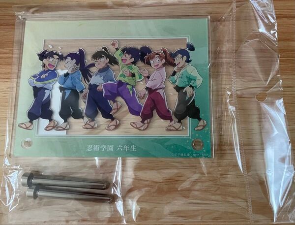 忍たま乱太郎 みんなで歩むの段 アクリルスタンドパネル 六年生全員集合