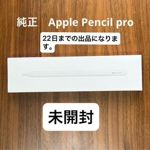 Apple Pencil Pro 新品未開封