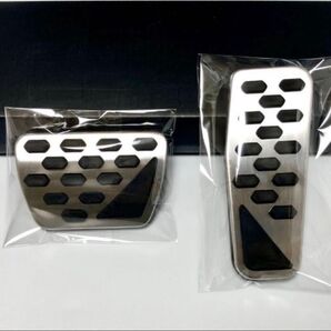 Jeep ジープ ラングラー 4代目 JL型 専用設計 メタルペダル アクセル ブレーキ ペダルカバーセット