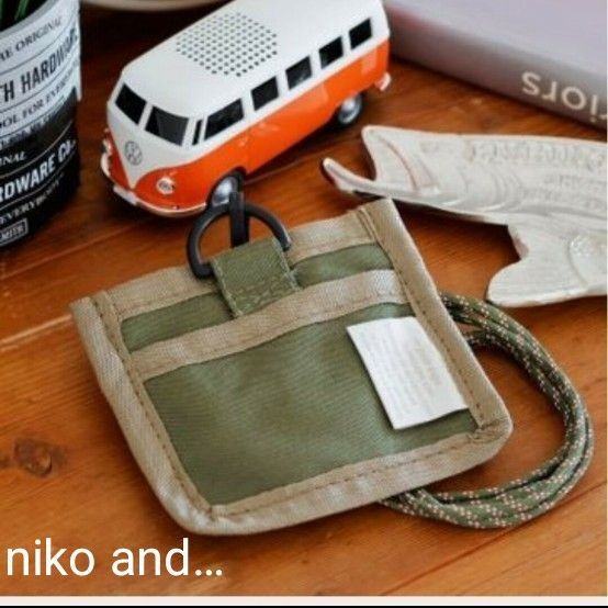niko and…ニコアンド オリジナルニコロゴIDケース(新品、未使用)