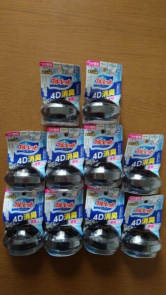 ラスト☆ブルーレット おくだけ 4D消臭 炭の香り 黒