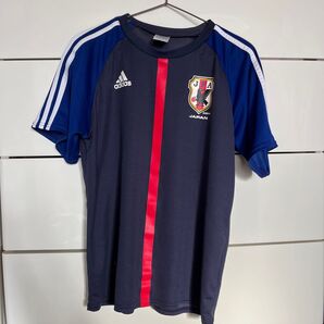 adidas サッカー日本代表 ユニフォーム 半袖 Tシャツ ポリエステル