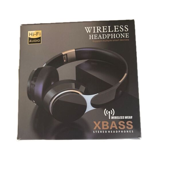 XBASS ワイヤレスステレオヘッドホン Hi-Fi 新品未開封