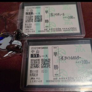 ドゥデュース【有馬記念限定販売ミニゼッケンセット】