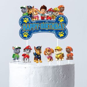 パウパトロール ケーキトッパー 誕生日 祝い 装飾