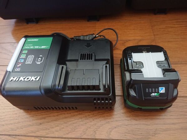 超美品 ハイコーキ リチウムイオンバッテリー BSL36A18BX 急速充電器 UC18YDL2 セット