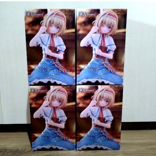 東方Project アリス・マーガトロイド ぬーどるストッパー フィギュア 4点