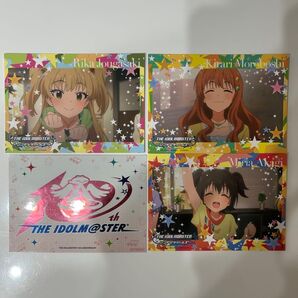 アイドルマスターシンデレラガールズ ブロマイド3枚 アイドルマスター10thシール1枚