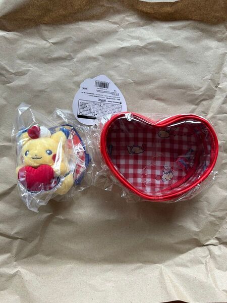 ピカチュウ ダイナー マスコット ハート PIKACHU DINER ポーチセット ポケモンセンター