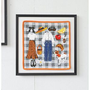 FEILER × INA ENFANT iena アンファン フェイラー 別注 PIQUE-NIQUE IENA 25*25