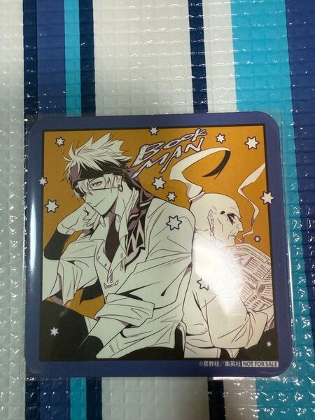 D.Gray-man×THEキャラCAFE ドリンク購入特典 コースター ラビ&ブックマン