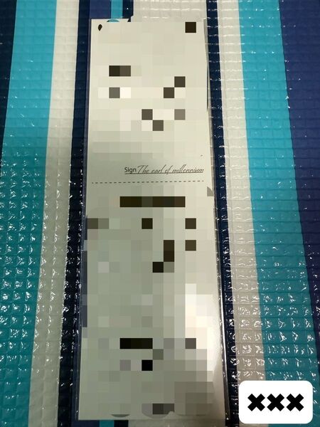 D.Gray-man×THEキャラCAFE グッズ購入特典 レシート風カード 千年伯爵
