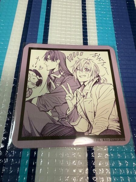 D.Gray-man×THEキャラCAFE ドリンク購入特典 コースター 神田ユウ&アレン