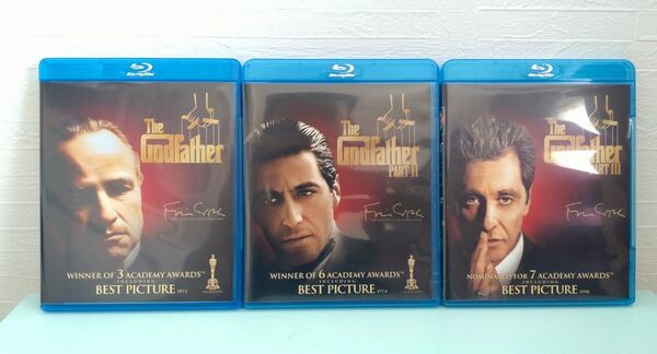 ゴッドファーザー The Godfather パート1 2 3 3枚セット Blu-ray ブルーレイ