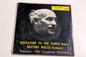 A011/EP/トスカニーニ指揮・NBC交響楽団「舞踏へのお誘い/スケータース・ワルツ」