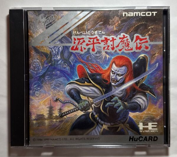 PCエンジン Huカード 源平討魔伝 箱説有り