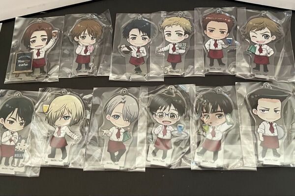 ユーリ!!! on ICE スイパラコラボ アクリルスタンドキーホルダー セット