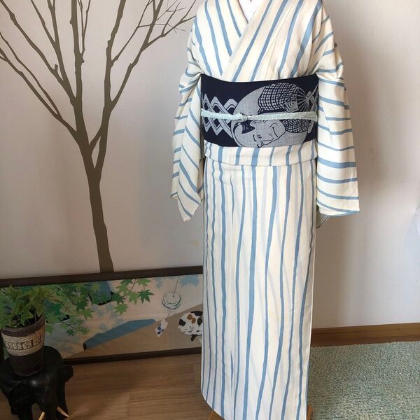 青せい庵 正絹夏着物・期間限定お値下げ中