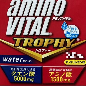 【箱なし発送】アミノバイタル トロフィー 500ml用(15g)×7本