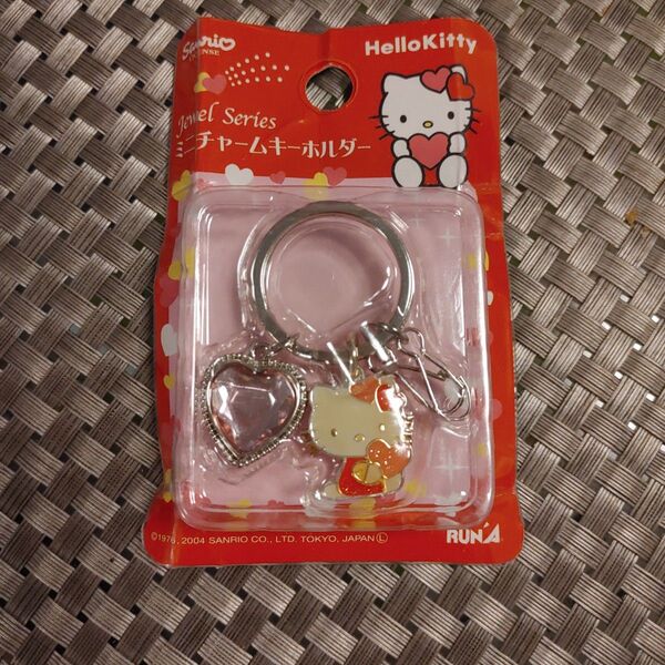HELLO KITTY ハローキティ ハート チャーム キーホルダー 日本限定