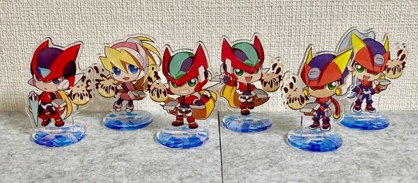 ロックマンゼロ ゼクス アドベント アクリルスタンド ばくだん焼きコラボ