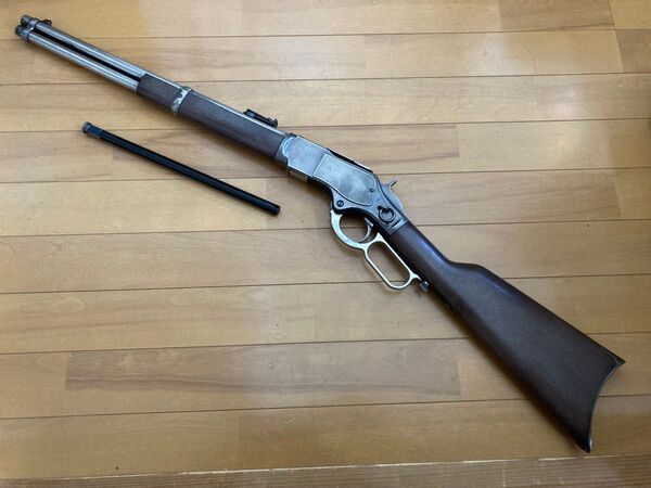 KTW M1873 カービン ウィンチェスター シルバー ジャンク品 レバーアクション ライフル エアガン 西部劇 マルイ