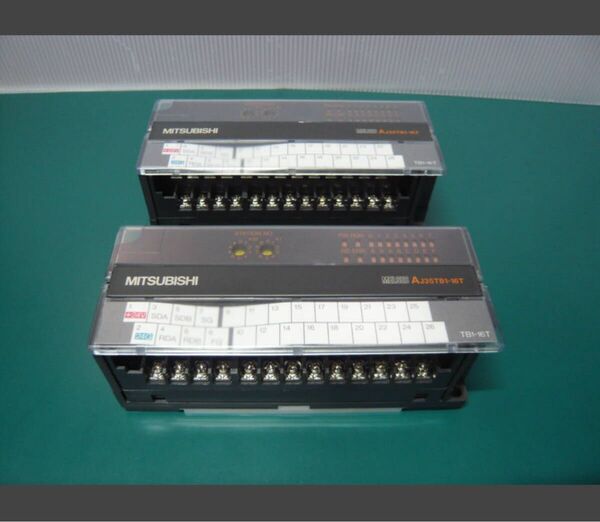 三菱電機 出力ユニット AJ35TB1-16T 2台 セット