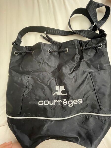 Courreges クレージュ 巾着 バック
