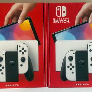 保証印無 Nintendo Switch 有機ELモデル ホワイト 本体ニンテンドースイッチ