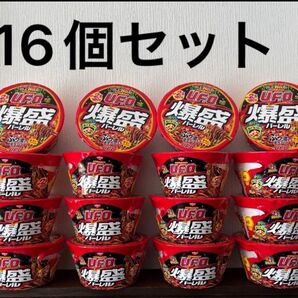 U.F.O. めん2玉 180g 爆盛バーレル ぶっ濃い濃厚ソース 16個 カップ麺